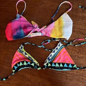 Mara Hoffman bikini tops
